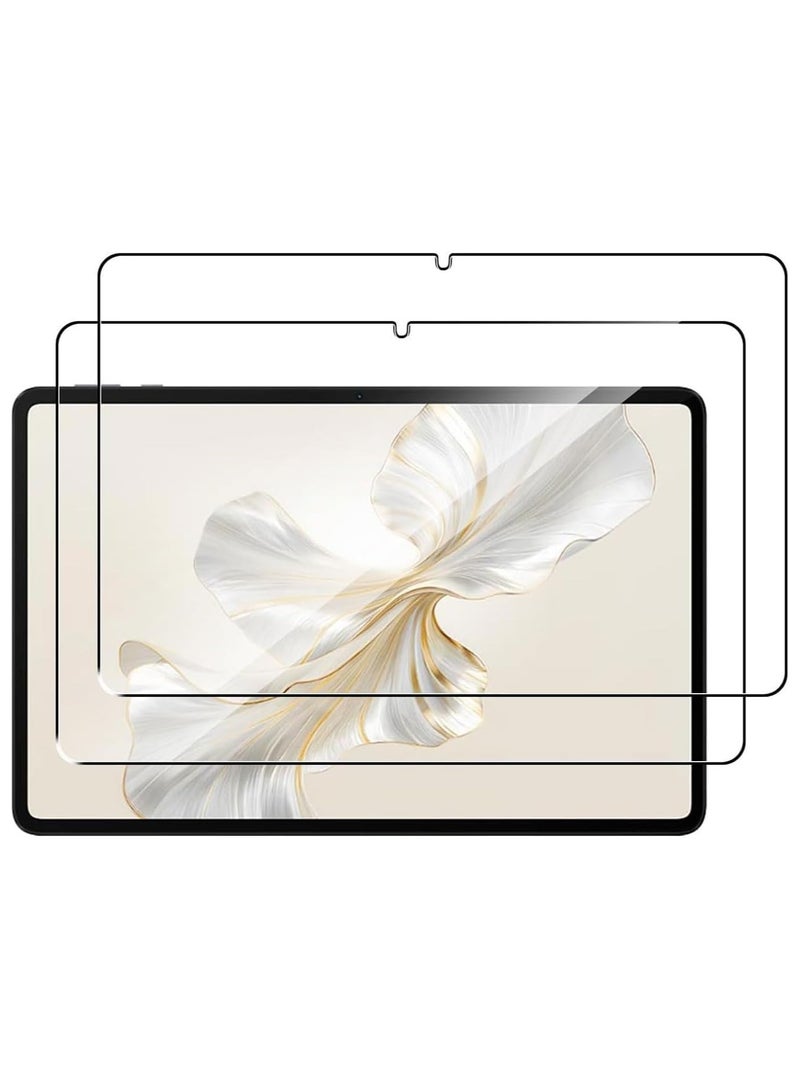 قطعتين  واقي شاشة من الزجاج المقوى لهاتف هونر باد X9 مقاس 11.5 بوصة شفاف - Image 1